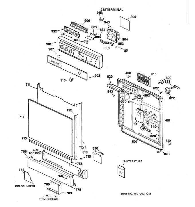 Diagram for GSD880Y-72WW