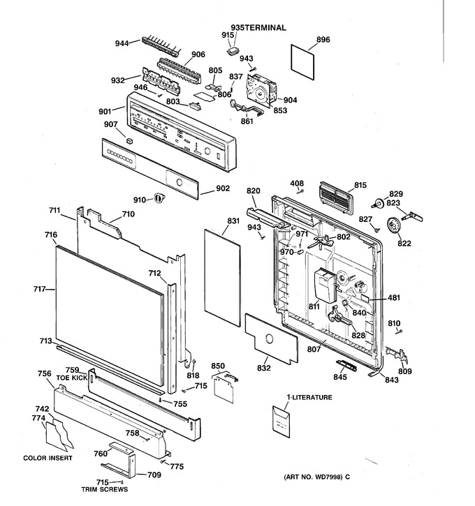 Diagram for GSD4320Y72BB