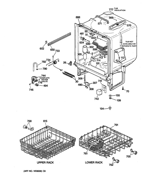 Diagram for GSD930X-72WW