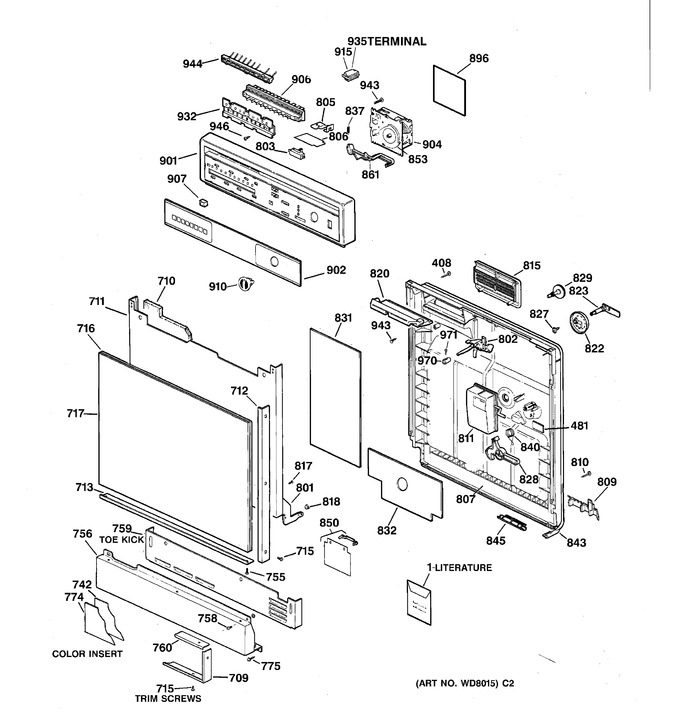 Diagram for GSD4010Y73AA