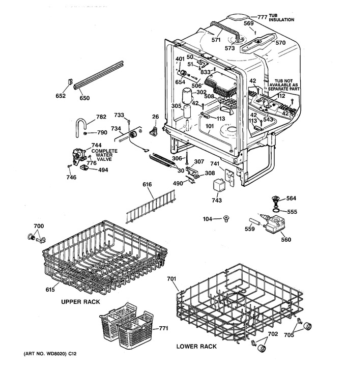 Diagram for GSC1200X06