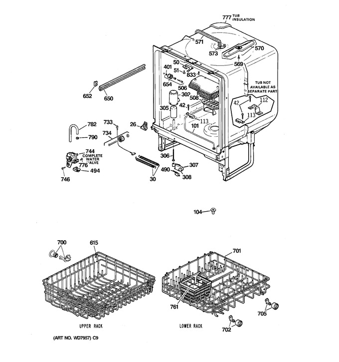 Diagram for GSC900X06BA