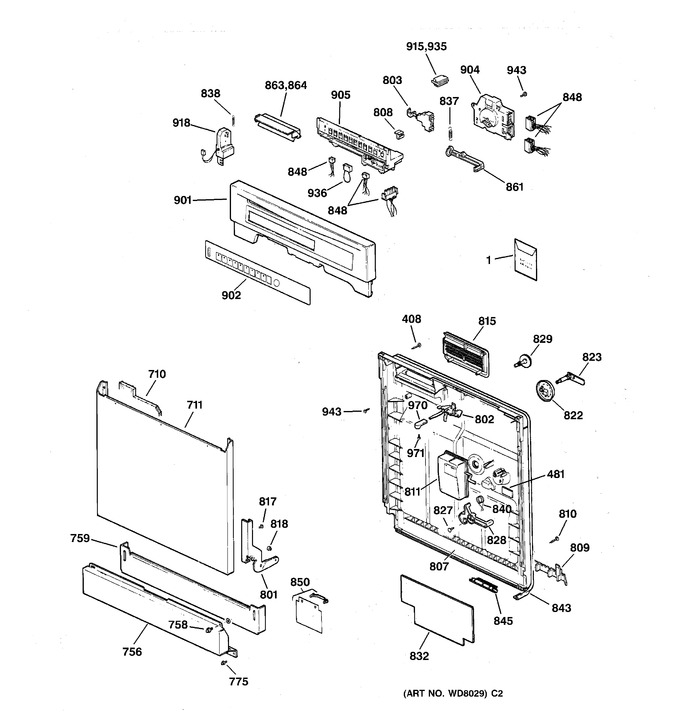 Diagram for GSD4610Z00AA