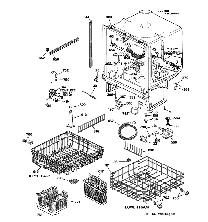 Diagram for GSD4610Z00AA