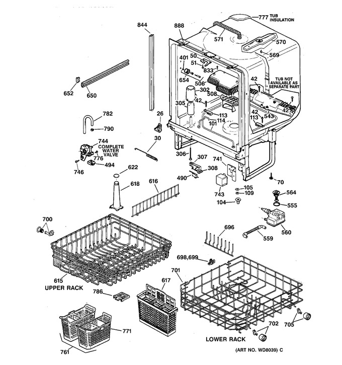 Diagram for GSD4310Z00AA
