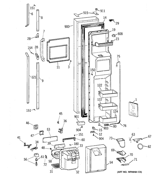 Diagram for TFX30PPZBWW