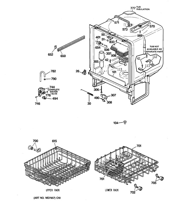 Diagram for GSC900X08BA