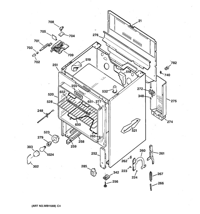 Diagram for JBP25WY2