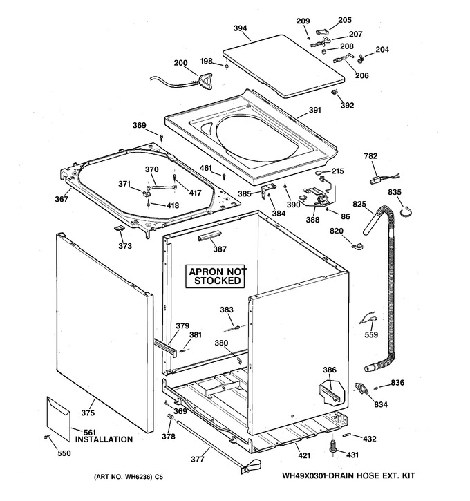 Diagram for WCSR4110T6WW
