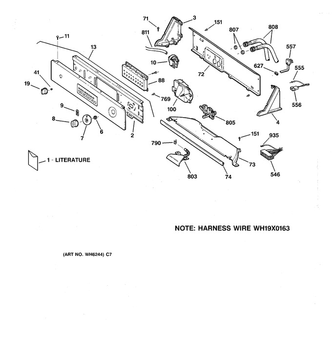 Diagram for WPXQ3090T8WW