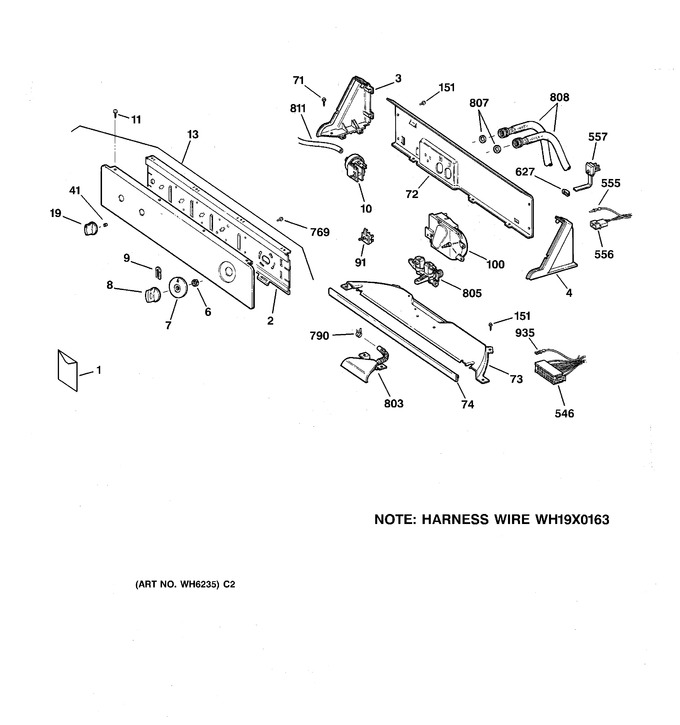 Diagram for WBXR1060T8WW