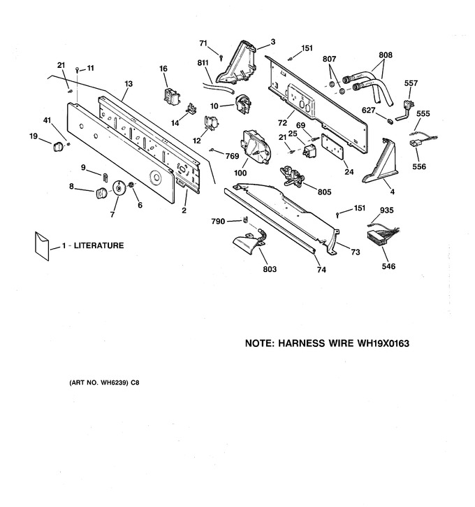 Diagram for WDSR4110T8WW