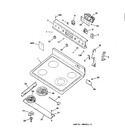 Diagram for 1 - Cooktop & Control Panel