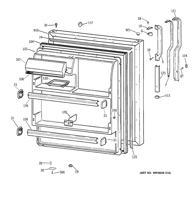 Diagram for TBH18DAXURAA