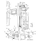 Diagram for 1 - Freezer Door