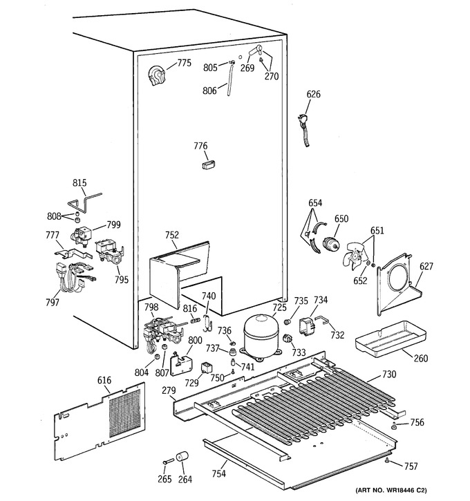 Diagram for TFX28PPZCBB