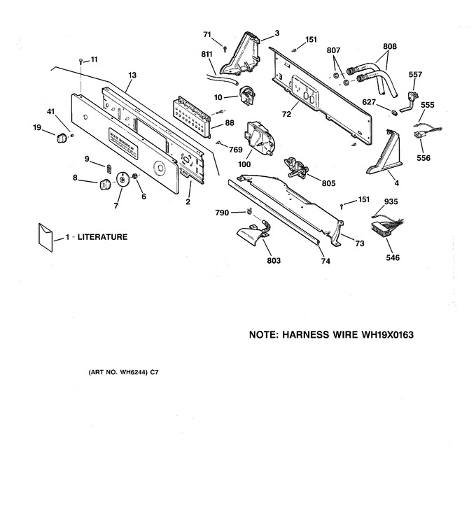 Diagram for WPXQ3090TAWW