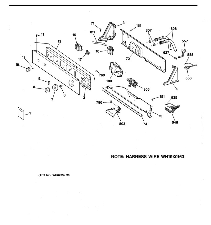 Diagram for WMXR3080TAWW