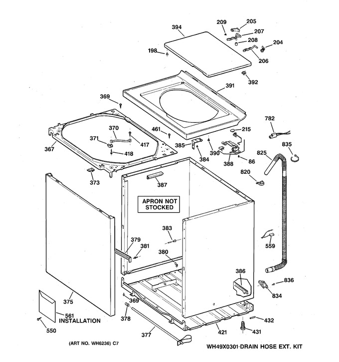 Diagram for WBXR1060TAWW
