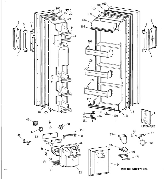 Diagram for CSX22BCXDWH