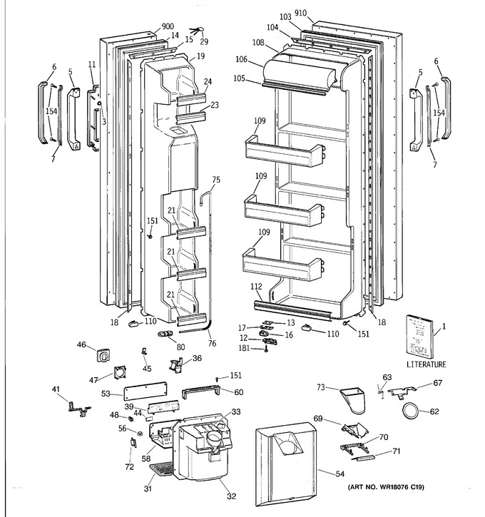 Diagram for CSX22GRXDAA