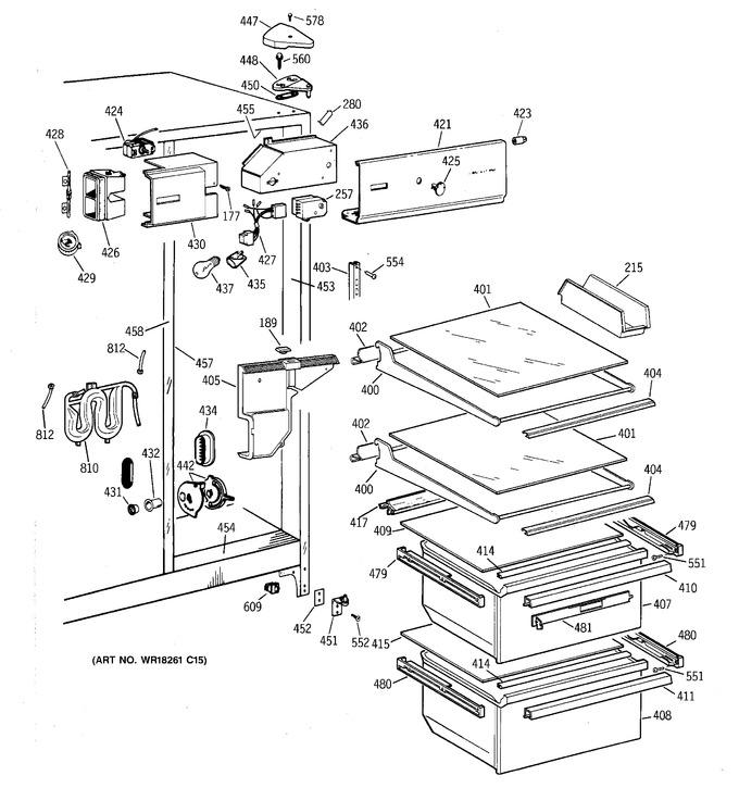 Diagram for CSX22GRXDAA