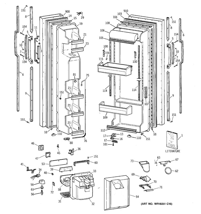Diagram for CST25GRZBWW