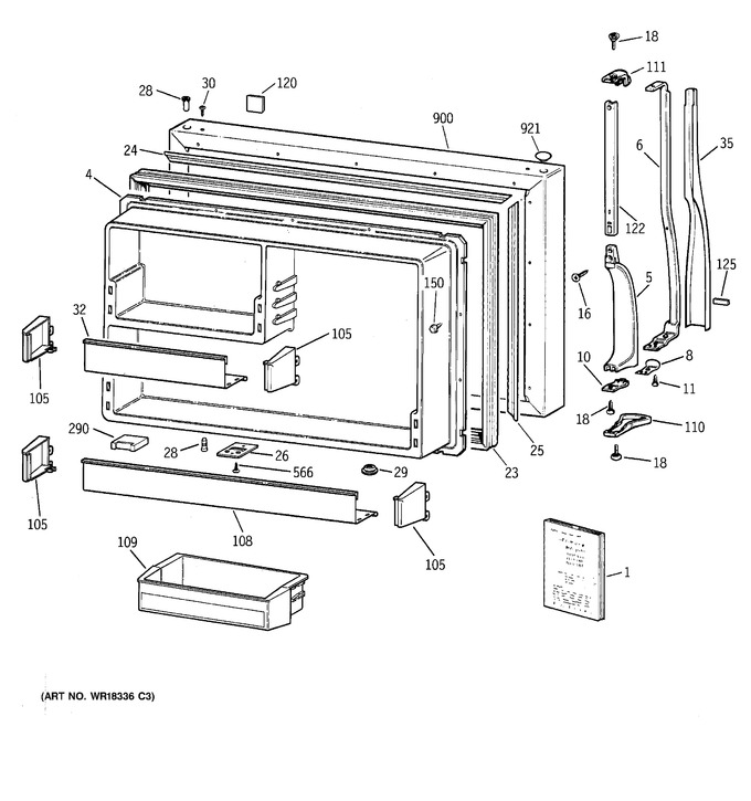 Diagram for CTG25GAYBRWW