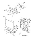 Diagram for 1 - Escutcheon & Door Assembly