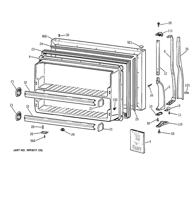 Diagram for CTX18BAXNRWH