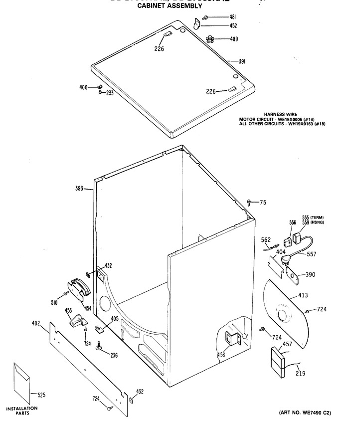 Diagram for DDG7980RAL