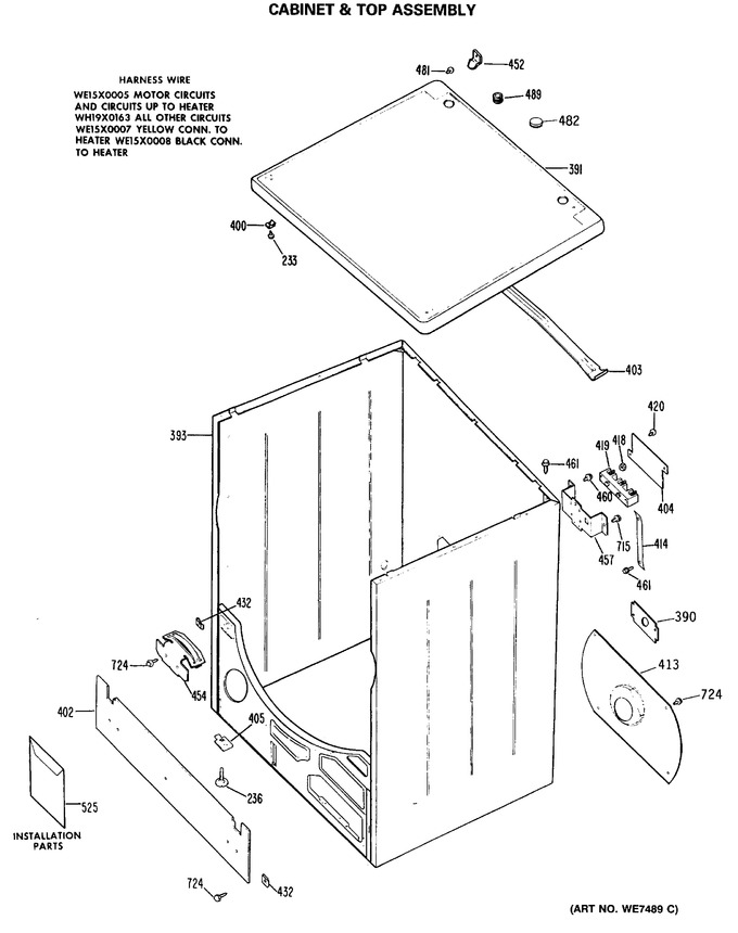 Diagram for DDC5400PAL