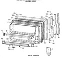 Diagram for 1 - Freezer Door