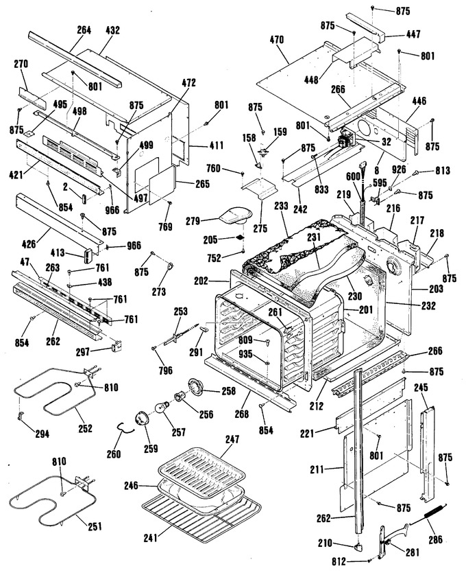 Diagram for JKP65WP3WG