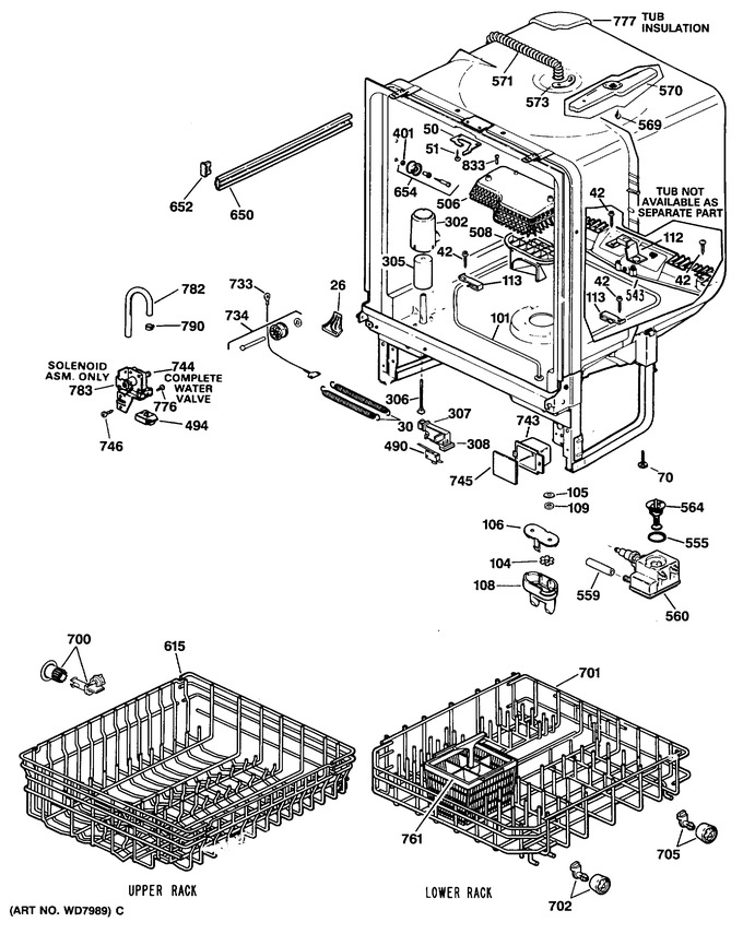 Diagram for GSD1150T64