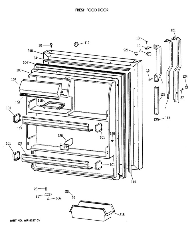 Diagram for TBH18JAXBRWW