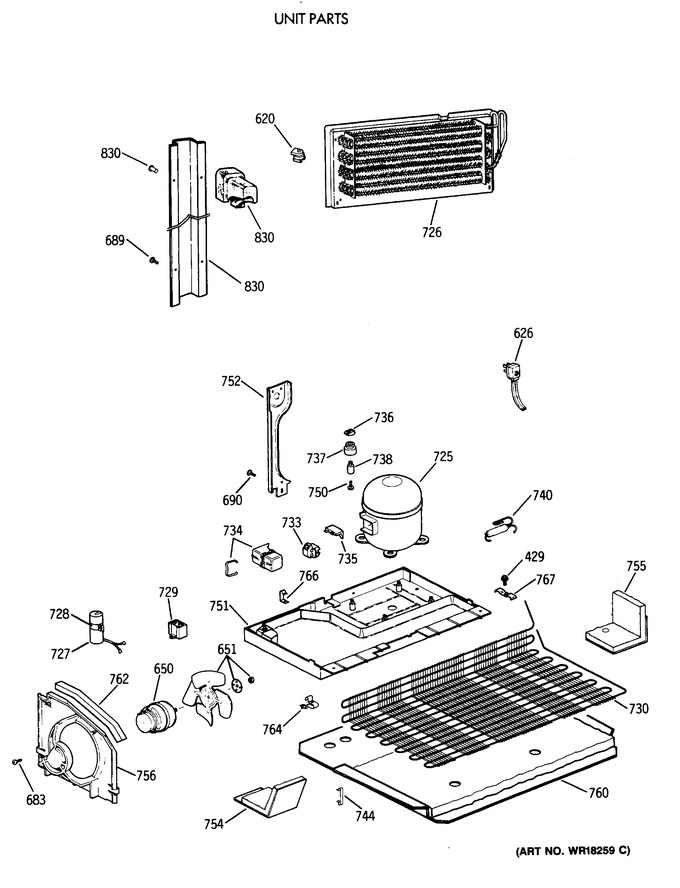 Diagram for TBH18JAXBRWW