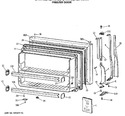 Diagram for 1 - Freezer Door