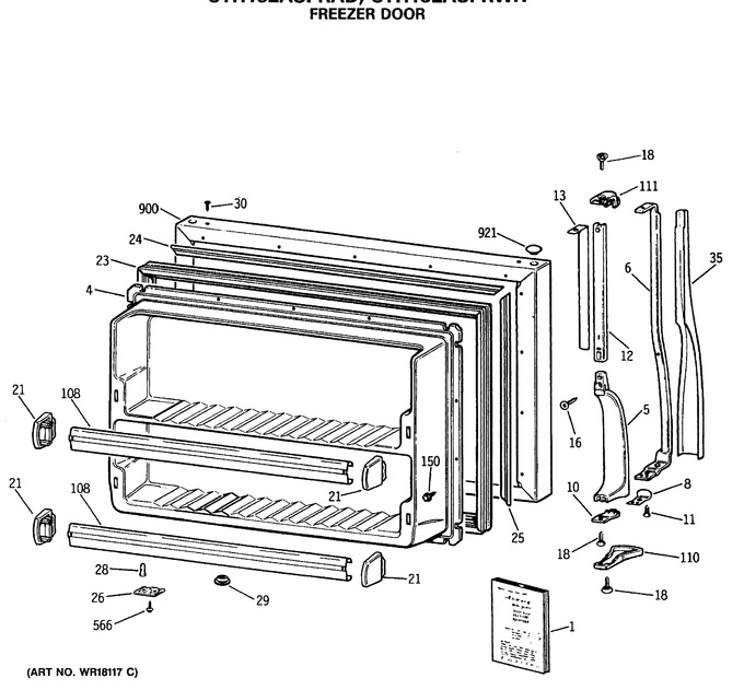 Diagram for CTH18EASPRWH