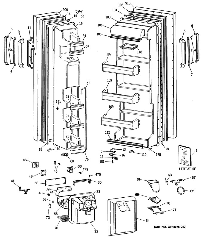 Diagram for CSX22KWSBWH