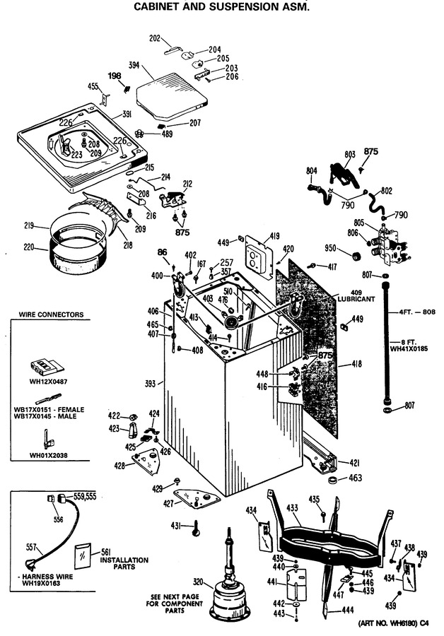 Diagram for WLW3610SALWW