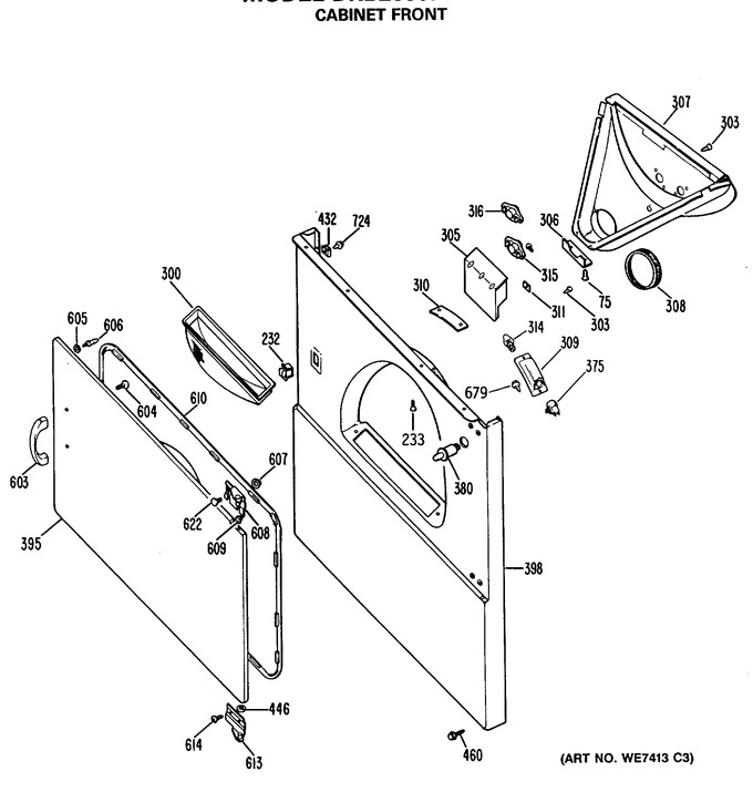 Diagram for DRB2655RALWW