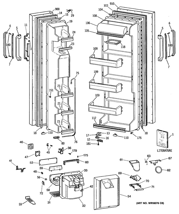 Diagram for MSG22GRSAWH