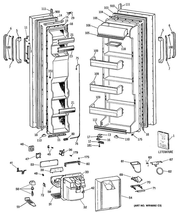Diagram for MSG24GRSBWH