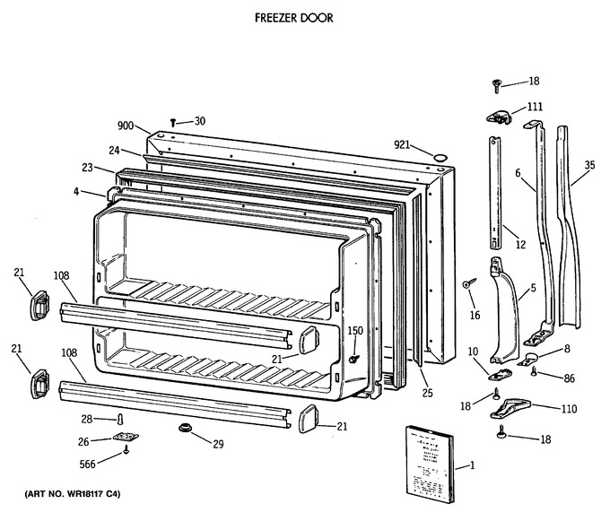 Diagram for MTE18EASTRWH