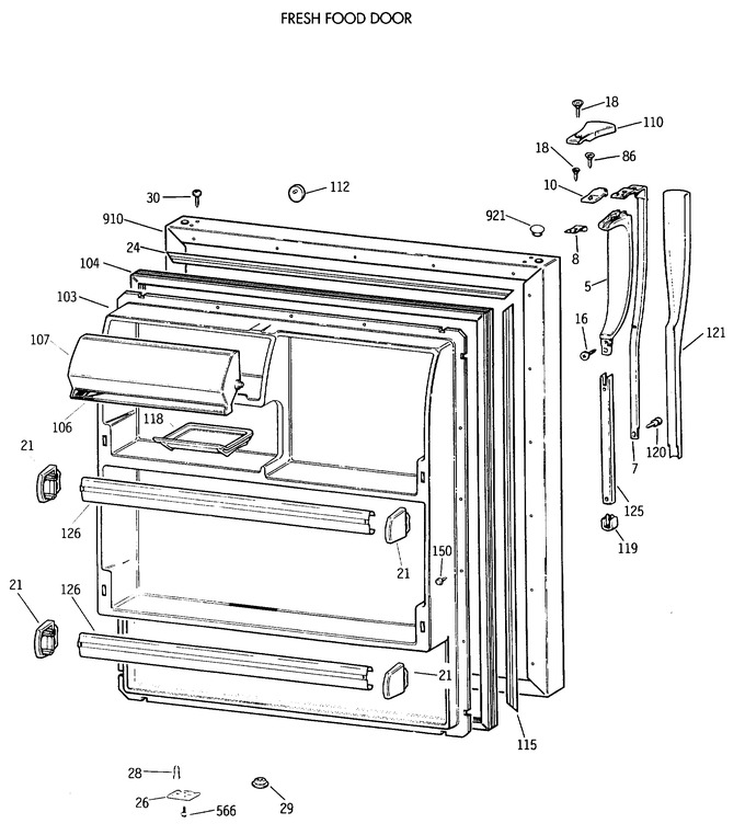 Diagram for MTX18BASWRAD