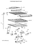 Diagram for 5 - Compartment Separator Parts