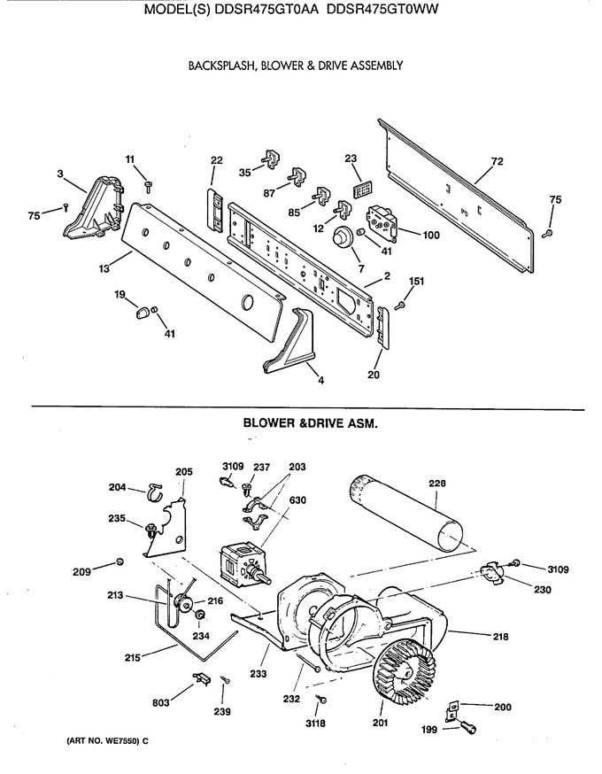 Diagram for DDSR475GT0AA