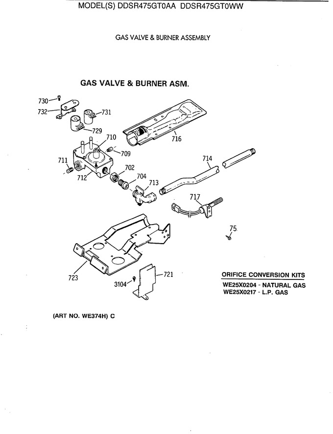 Diagram for DDSR475GT0AA