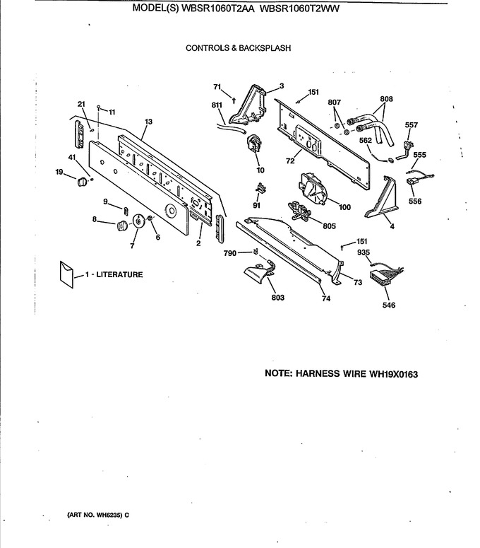 Diagram for WBSR1060T2WW